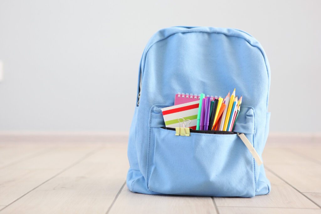 Mochila Infantil Para a Volta às Aulas