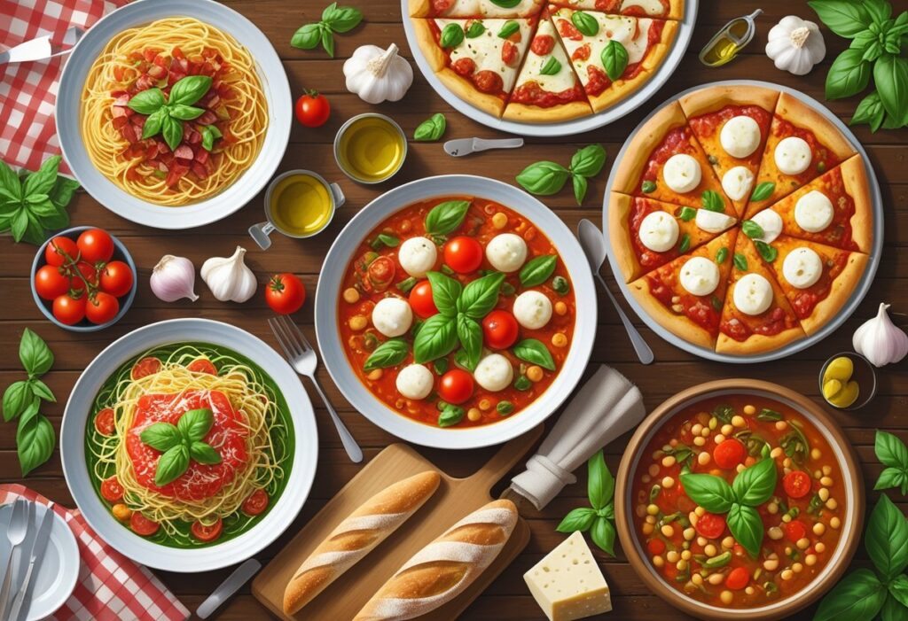 Comidas Típicas da Itália