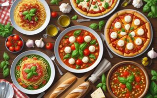 Comidas Típicas da Itália