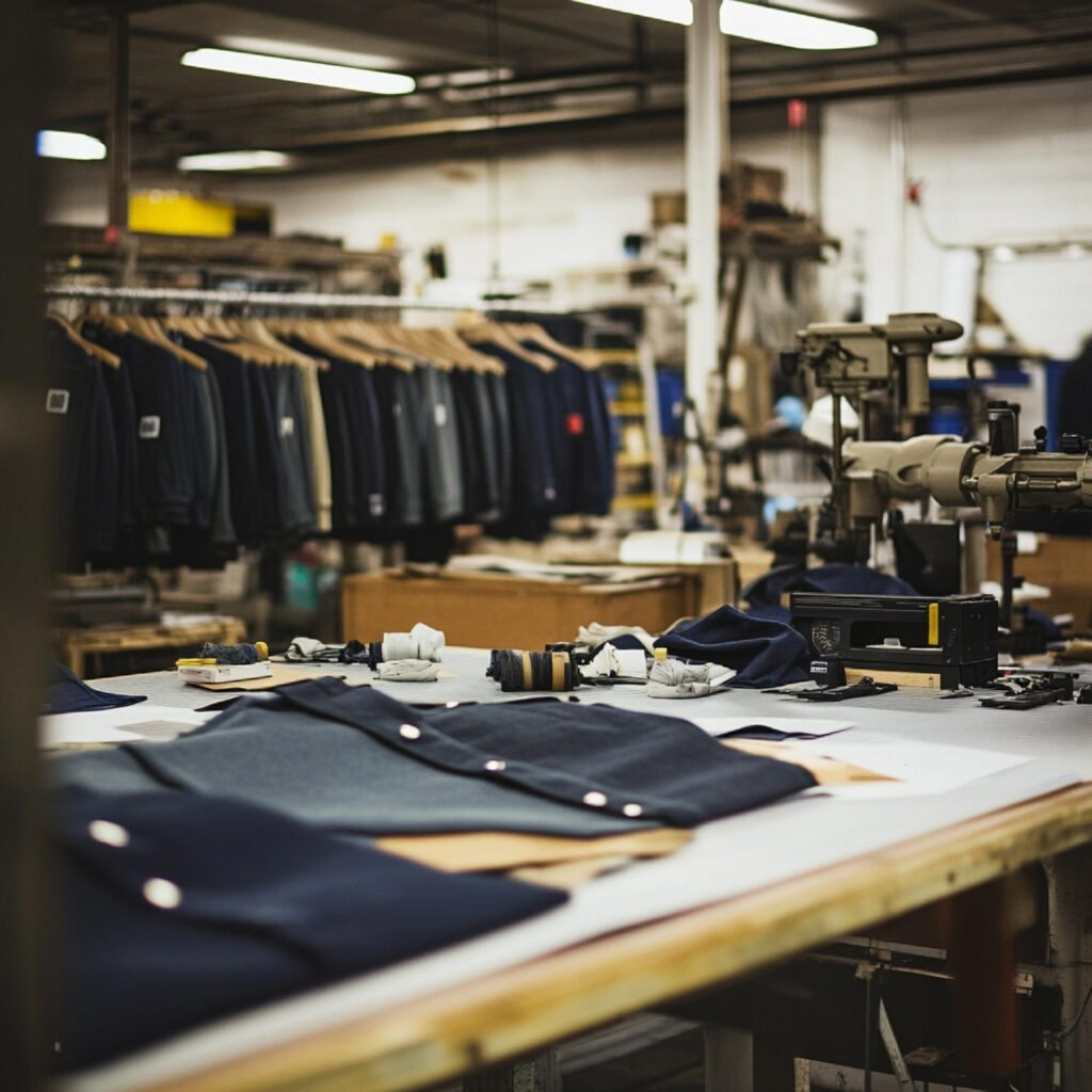 Como uma fábrica de uniformes profissionais garante padronização e durabilidade